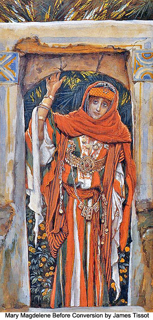 Mary Magdalene Before Conversion by James Tissot