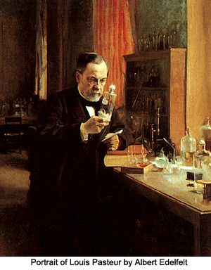 Albert Edelfelt Portrait of Louis Pasteur