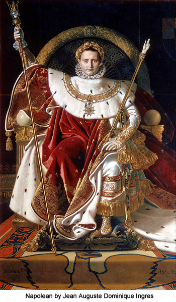 Napolean by Jean Auguste Dominique Ingres